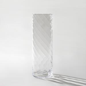 Váza Crytal Twist 15x15x45 cm