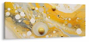 Obraz - Abstraktné pozadia so zlatým dekorom (120x50 cm)