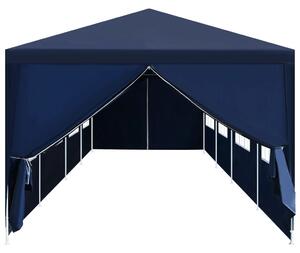 Záhradný stan 3x12 m, modrý