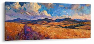 Obraz - Olejomaľba krajiny (120x50 cm)