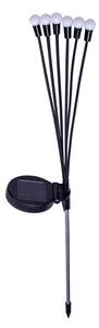 TelForceOne Solárna lampa SUNARI LED FLS-87 solárne svetlušky, 6x 3000K, 600mAh Li-Ion Forever Light [RTV100491]