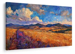 Obraz - Olejomaľba krajiny (90x60 cm)