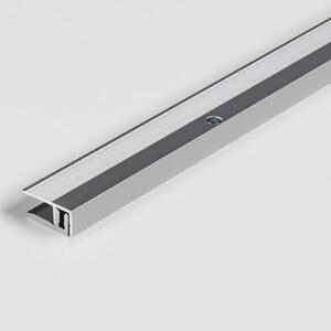 Parador End profile in aluminium for engineered wood flooring Silver floor coverings 8-18 mm silver 1739871 1000x30x0 mm