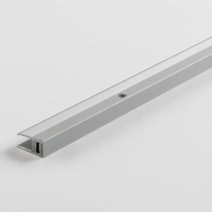 Parador End profile in aluminium for vinyl and laminate flooring Silver floor coverings 7-15 mm silver 1740056 1000x22x0 mm