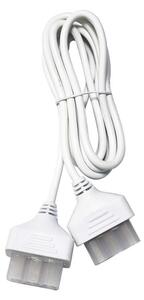 V-TAC Prepojovací kábel ku lineárnym svietidlám 2m, 3x0.75mm², biely