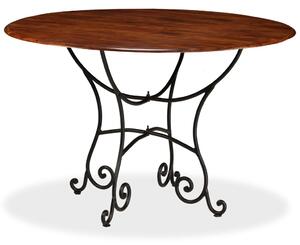 Jedálenský stôl, akáciový masív s medovým náterom 120x76 cm