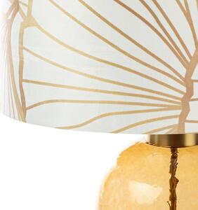 Stolná lampa Limited Collection Luna 40x69 cm biela/zlatá