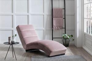 RELAXAČNÉ LEŽADLO, textil, ružová Livetastic - Kreslá, Online Only