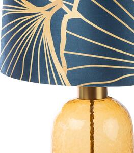 Stolná lampa Limited Collection Musa 40x69 cm modrá/zlatá