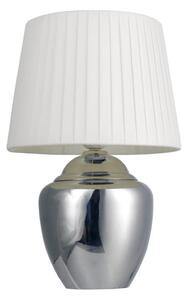 Stolná lampa 1xE27/25W/230V lesklý chróm