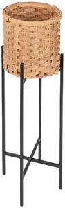 KVETNÍK drevo, kov, plast, 25/70 cm Ambia Home - Kvety & kvetináče