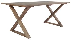 Záhradný stôl 180x90x76 cm, recyklovaný tíkový masív