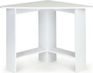 ModernHome WYJ-235 Rohový stôl, počítačový stôl, 98 x 72 cm, biely