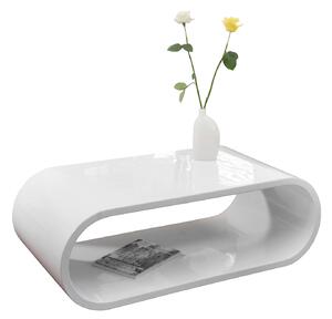 KONFERENČNÝ STOLÍK, biela s vysokým leskom, kompozitné drevo, 120/60/40 cm Livetastic - Stolíky do obývačky, Online Only
