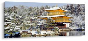 Obraz - Kinkakudži, Japonsko (120x50 cm)