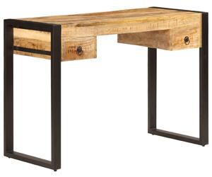 Stôl z mangovníkového dreva s 2 zásuvkami 110x50x77 cm