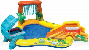 INTEX Nafukovací bazén Dinosaur Play Center 249x191x109 cm 57444NP