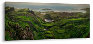 Obraz - Quiraing, Škótsko (120x50 cm)