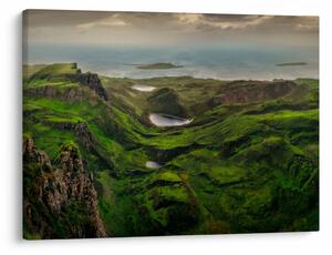 Obraz - Quiraing, Škótsko (70x50 cm)