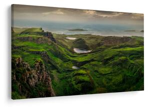 Obraz - Quiraing, Škótsko (90x60 cm)