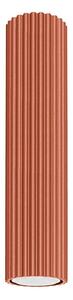 Sollux SL.1627 - Bodové svietidlo KARBON 1xGU10/10W/230V 30 cm červená