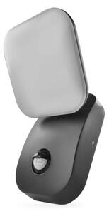 EMOS ZGE044L NIKA nástenné exteriérové svietidlo LED 120 × 120 × 200 12,8W 900lm 3000K IP44 so senzorom antracit