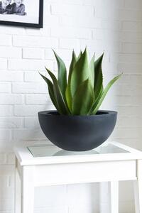 Misa CUENCO, sklolaminát, výška 18 cm, antracit