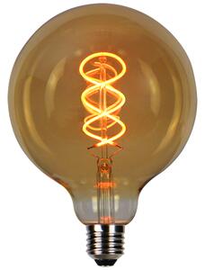 LED line® stmievateľná, RETRO LED žiarovka E27, 4W, 210lm, G125, ultrateplá 1800K, zlatá [202375]