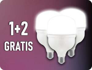 V-TAC LED žiarovka E27 T160, 60W, 6600lm, 160°, IP20, 1+2 zadarmo! Farba svetla: Studená biela