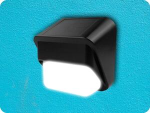 Eco Light Ecolight Solárne nástenné svietidlo 15lm, 600mAh, RGB+4000K, IP65 [EC20739]