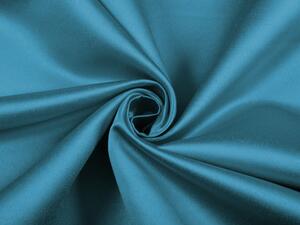 Biante Saténový oválny obrus polyesterový Satén LUX-033 Petrolejovo modrý 100x140 cm