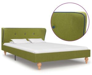 Rám postele zelený látkový 120x200 cm