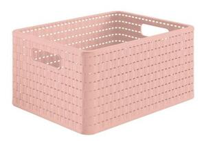 KOŠÍK staroružová Rotho - Úložné boxy & dekoračné boxy