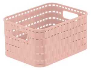 KOŠÍK staroružová Rotho - Úložné boxy & dekoračné boxy
