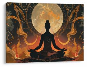 Obraz - Meditácia (70x50 cm)