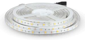 V-TAC LED pás do exteriéru 6W/m, 500lm/m, 12V, 30LED/m, IP65, balenie 5m Farba svetla: Teplá biela