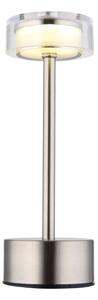 Globo 21026N - LED Stm. stolná lampa SHIRA LED/2,5W/3,7V 2700/4000/6500K matný chróm