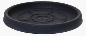 Miska pod kvetináč PLATO, plast, Ø 22 cm, antracit