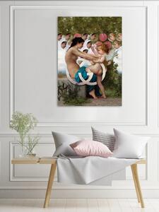 Obraz na plátne Žena a dieťa v známke Chanel - Jose Luis Guerrero Rozmery: 40 x 60 cm