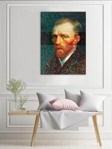 Obraz na plátne Portrét muža abstraktný - Jose Luis Guerrero Rozmery: 40 x 60 cm