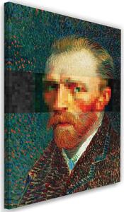 Obraz na plátne Portrét muža abstraktný - Jose Luis Guerrero Rozmery: 40 x 60 cm