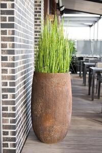 Kvetináč BORDA, vláknocement, výška 90 cm, hnedý štruktúra