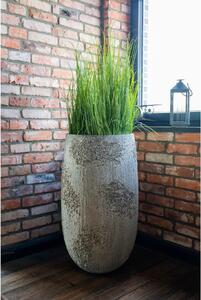 Kvetináč BORDA, vláknocement, výška 90 cm, sivý štruktúra