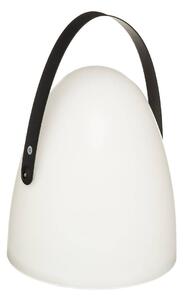 Záhradná lampa CLEO, biela, 30 cm