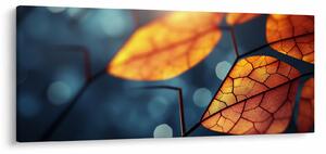 Obraz - Textúra listov (120x50 cm)