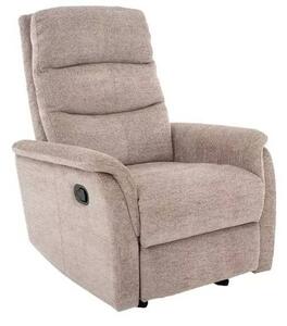 Komfortné relaxačné kreslo, tmavobéžová raven 30 (n419427)