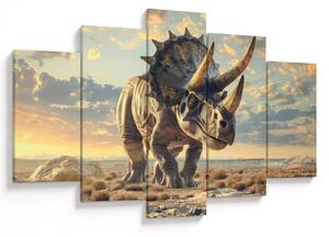 Obraz - Triceratops (150x105 cm)