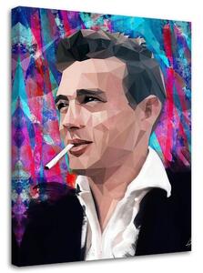 Obraz na plátne Portrét muža s cigaretou v ústach - Cantu Rozmery: 40 x 60 cm