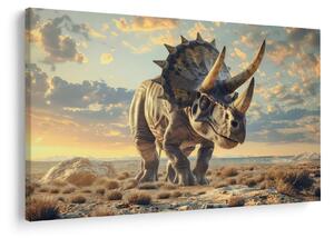 Obraz - Triceratops (90x60 cm)