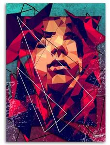 Obraz na plátne Tvár zasnenej ženy abstraktná - Cantu Rozmery: 40 x 60 cm